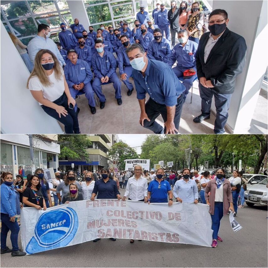 Las mamas de Sameep y el Hábitat le desean un feliz día a la madre de las hijas de Capitanich