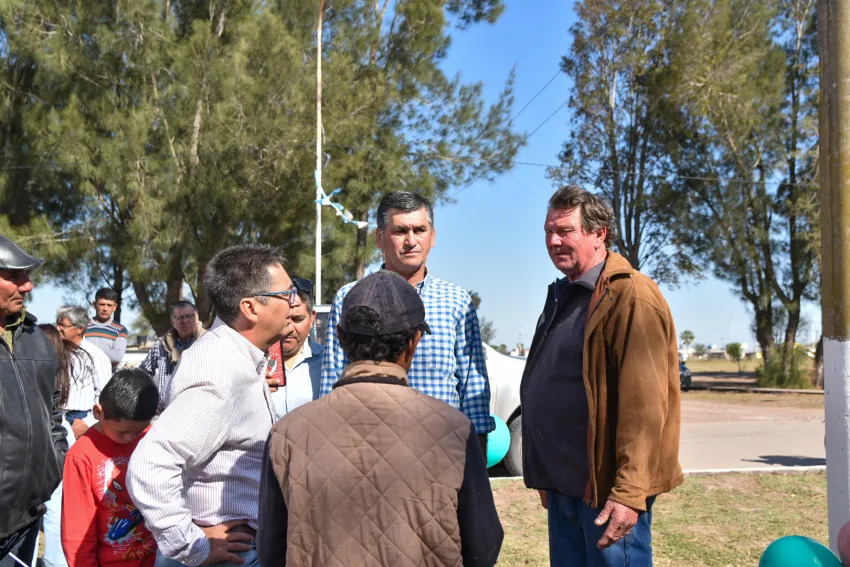 Martínez inauguró una casa CER en Enrique Urien con importantes militantes del Pepismo
