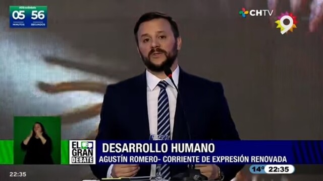 Agustín Romero: “Pareciera que algunos candidatos a diputados están viviendo en Disney”