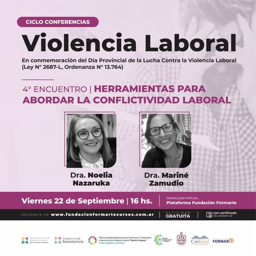 La Municipalidad de Resistencia apuesta a la capacitación en Violencia Laboral