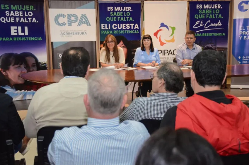 Elida Cuesta se reunió con representantes de la construcción por una ciudad desarrollada y ordenada