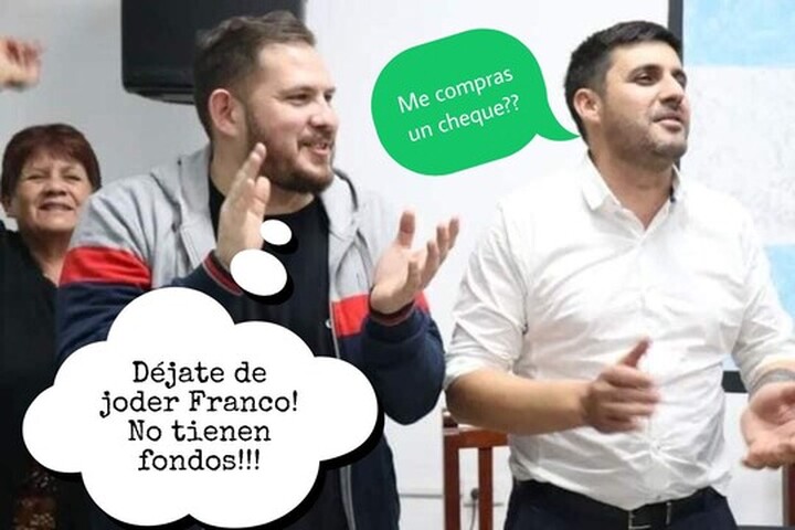 Pinedo: Franco Ciucci le paga a Franco Ciucci con fondos de Franco Ciucci