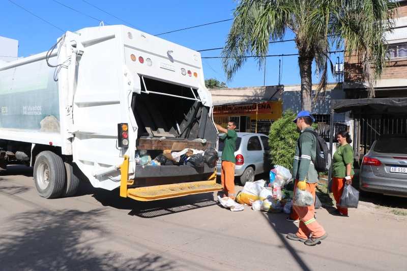 Cómo será la recolección de residuos durante las Fiestas