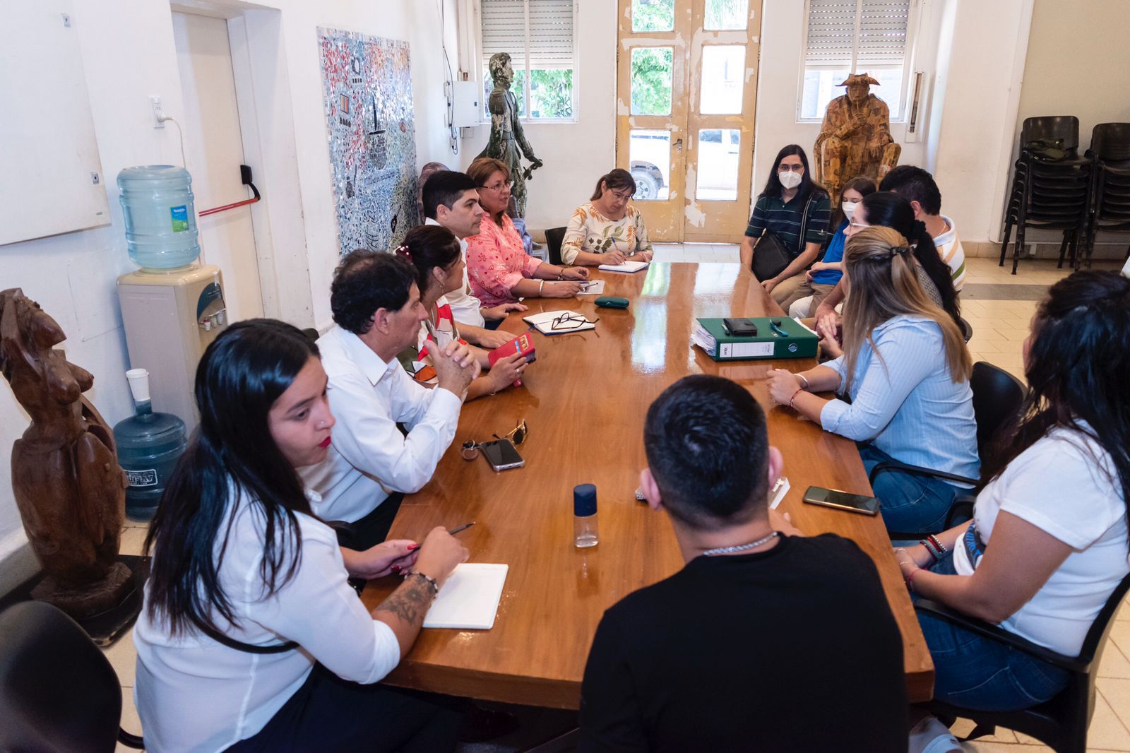 Cultura mantuvo una reunión por la urgencia patrimonial en Barranqueras y por nueva conformación de la Comisión Provincial