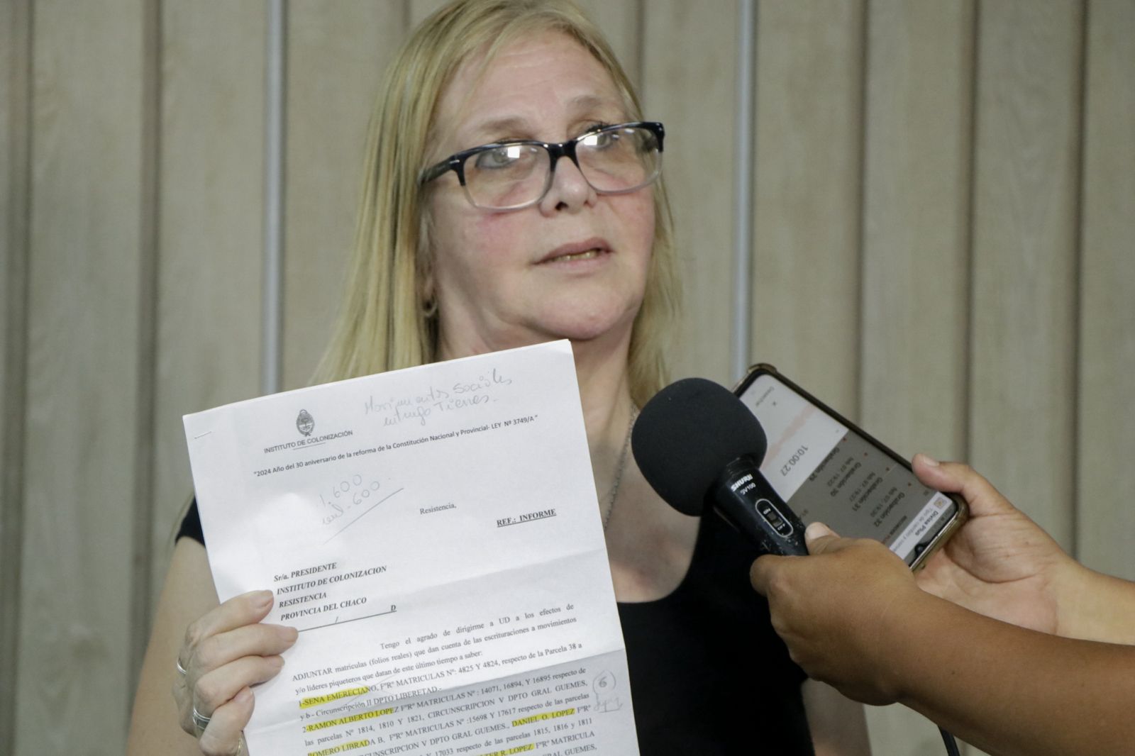 El gobierno acciona contra la venta ilegal de tierras fiscales en manos del dirigente social “Tito López”