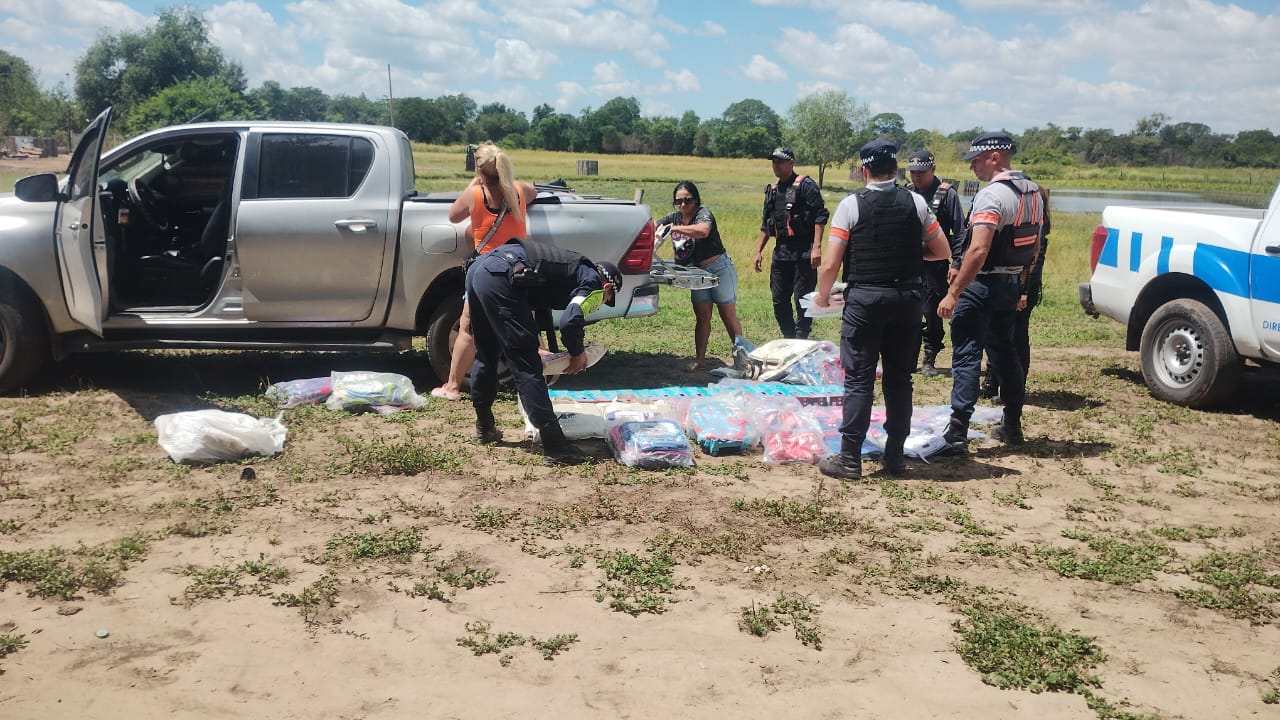 Evadieron un control de Gendarmería Nacional y la Policía del Chaco los cercó