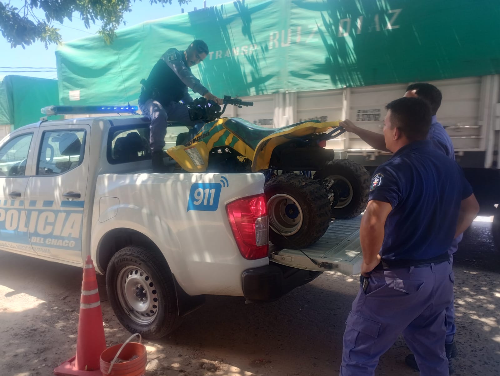 Recuperaron un cuatriciclo que fue sustraido de un domicilio