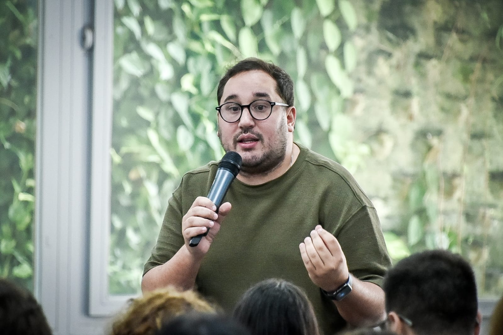 Perez Pons,  en la audiencia de transporte público