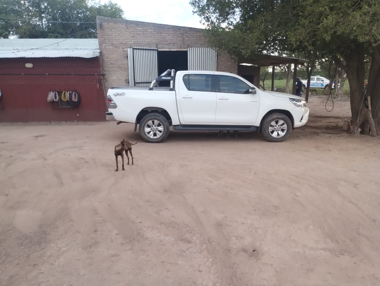 Sáenz Peña: allanamientos por el robo de un camión: incautaron armas, celulares y una camioneta