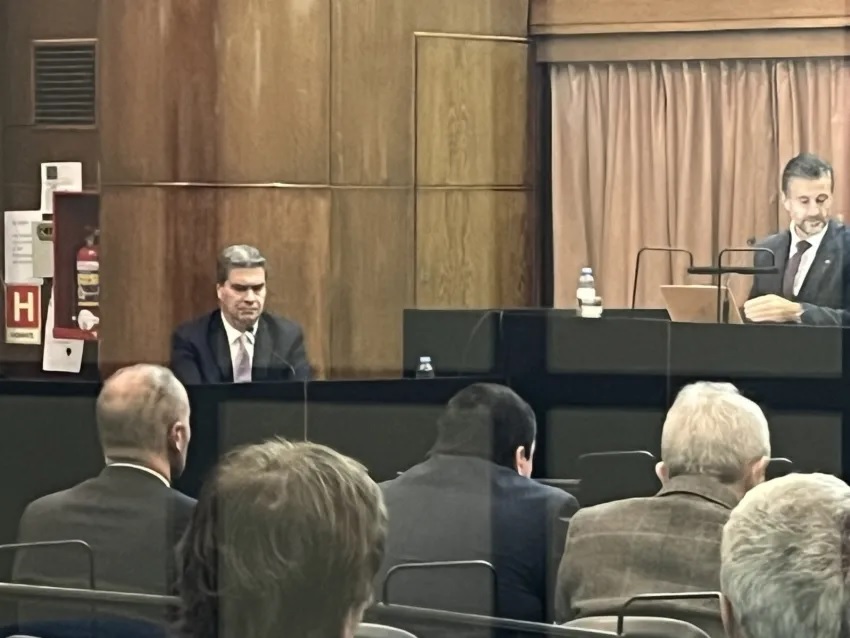 Declaró Capitanich en el juicio de Fútbol para Todos: 