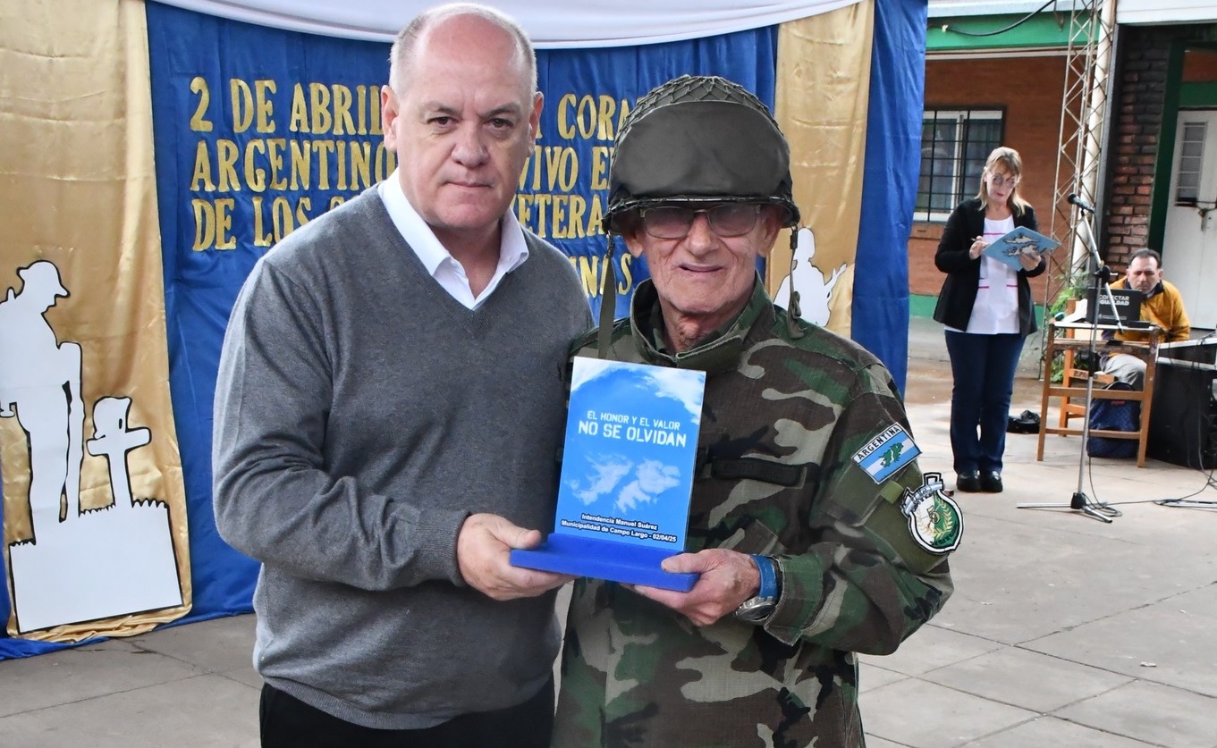 Campo Largo: 2 de abril de 2025 acto por los Caídos y veteranos de Malvinas  