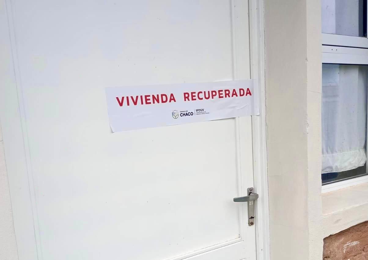 El Ipduv recupera nuevas viviendas en Resistencia y en el interior de la gestión anterior