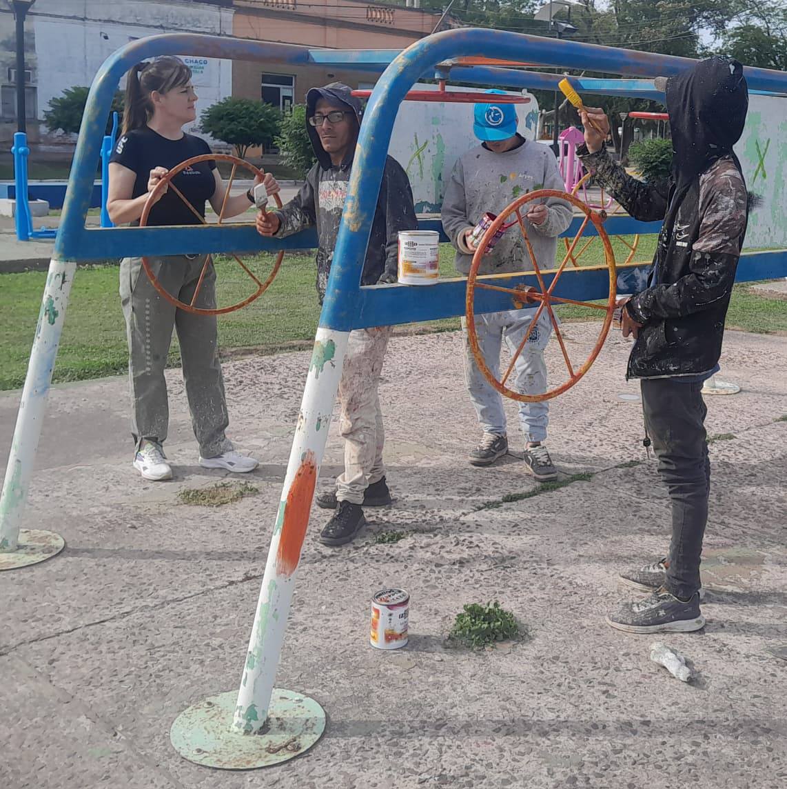 Campo Largo: Puesta en Valor del Gimnasio a Cielo Abierto en San Martín y Maipú
