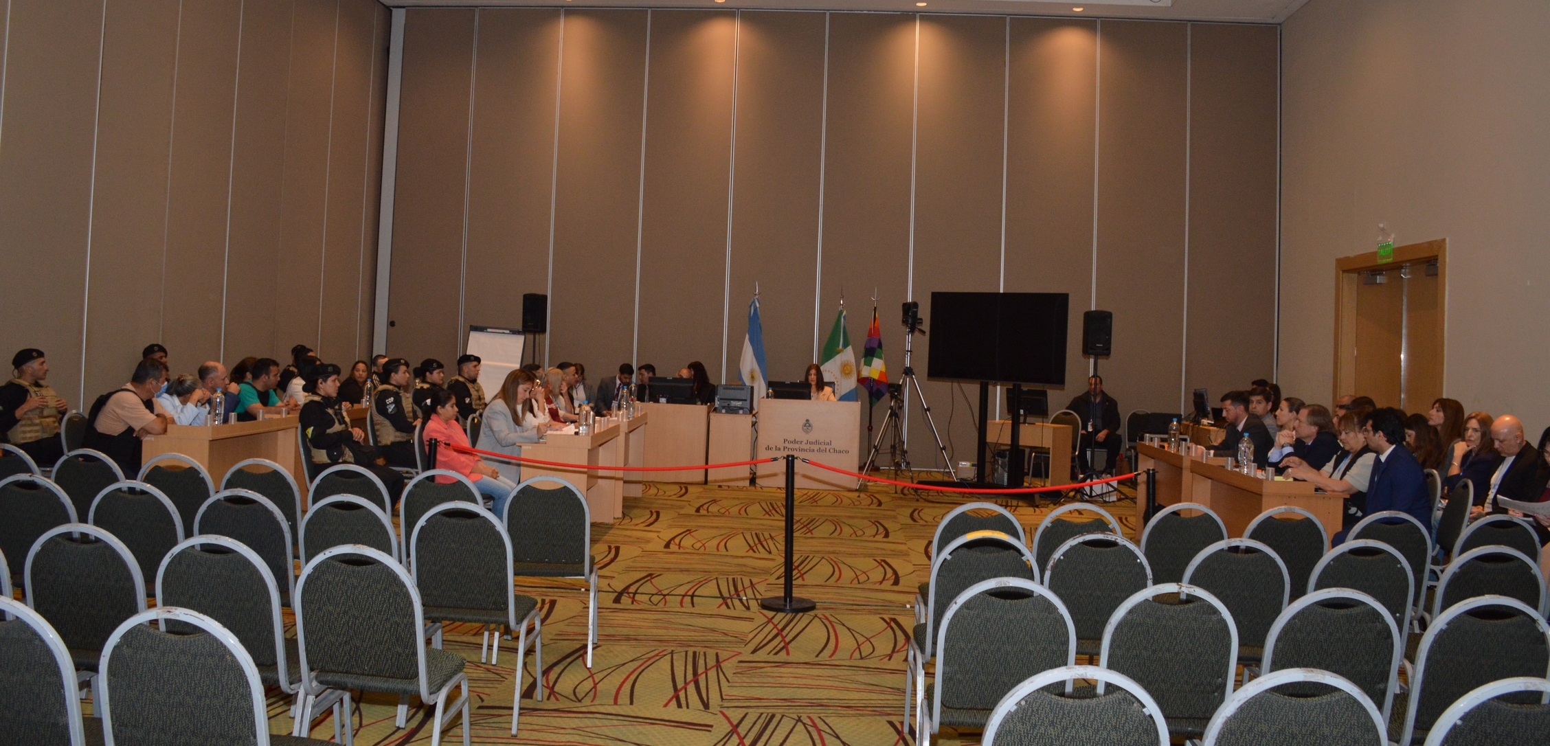 Caso Sena: cuarto intermedio en la audiencia de selección de jurados