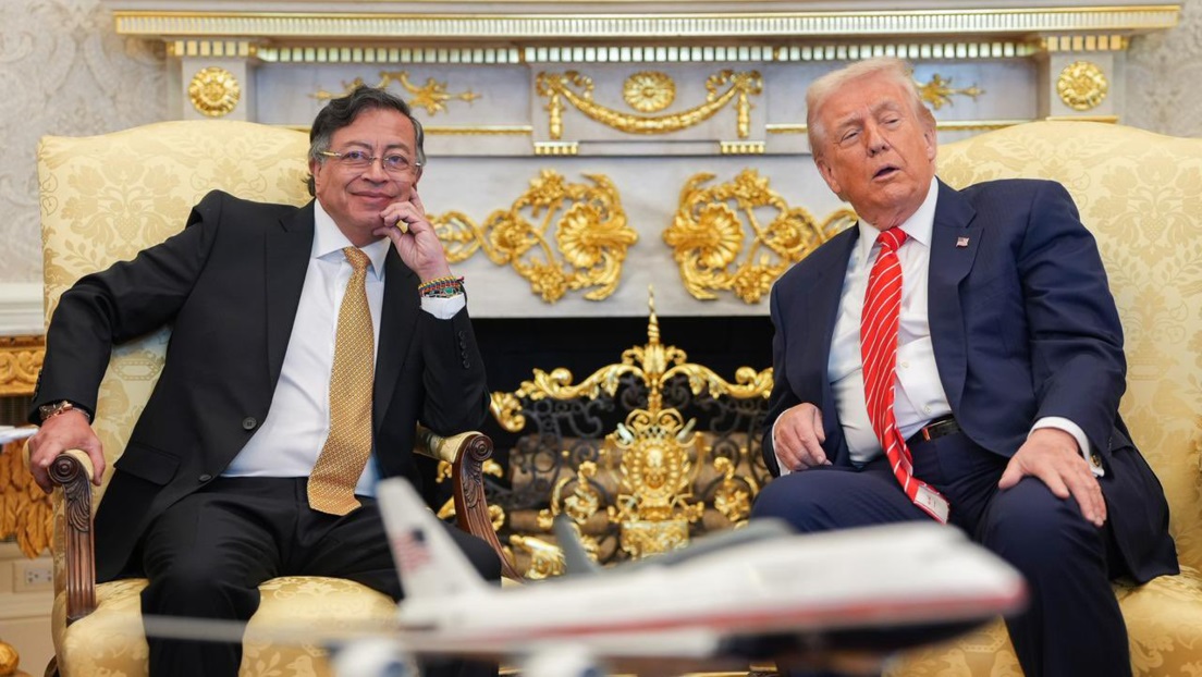 Trump y Petro se reúnen en la Casa Blanca