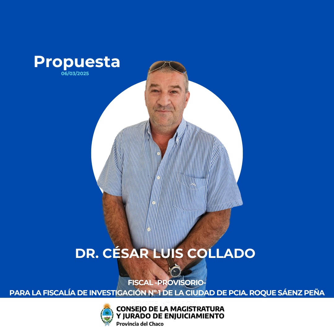 Fiscal reprobado y cargo asegurado: el escándalo que sacude a Sáenz Peña