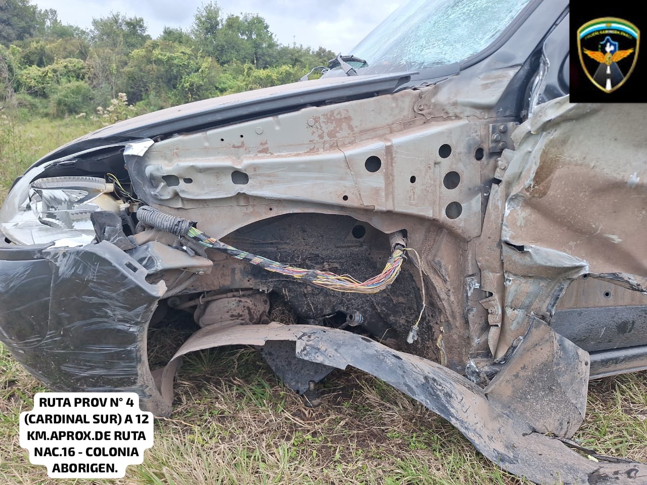 Colonia Aborigen: un hombre falleció tras un grave siniestro vial sobre ruta provincial n° 4