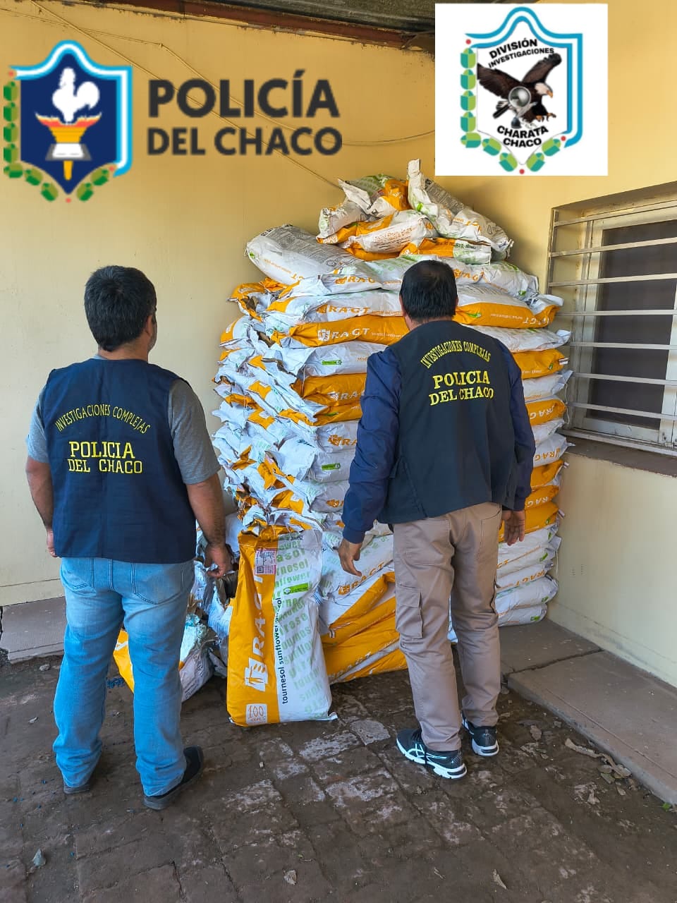 CHARATA: SEMILLAS DE GIRASOL VALUADAS EN MÁS DE 50 MILLONES DE PESOS FUERON RECUPERADAS HOY
